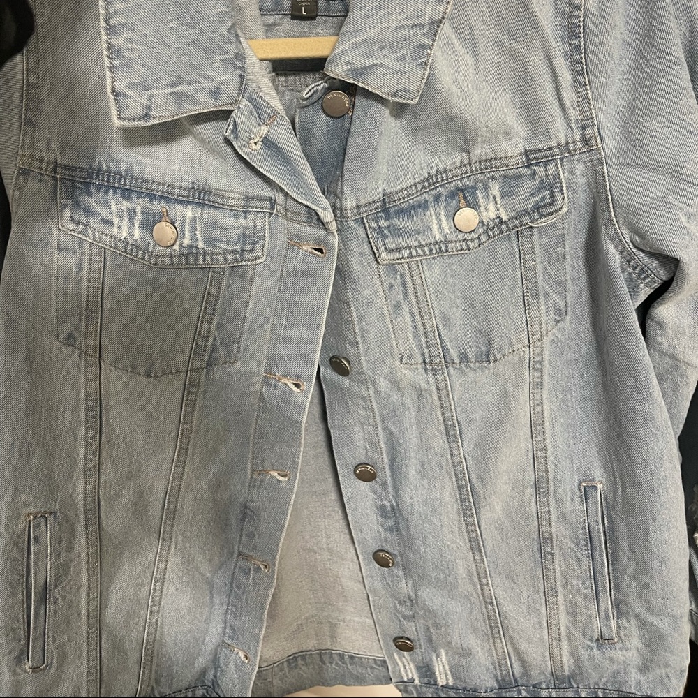 Vintage over sized denim jacket